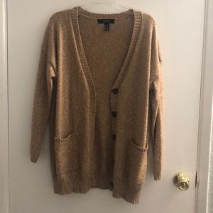 Brown Sweater Cardigan